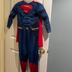 Kids 4/6 Superman costume with muscles
